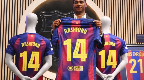 Rashford Barcelona'da