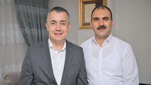 Başkanı Vekili Can Aksoy, 15 Temmuz gazisini evinde ziyaret etti