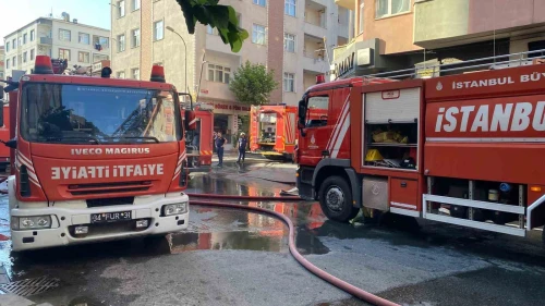 İtfaiye tam zamanında yetişti