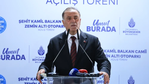 Bayrampaşa Şehit Kamil Balkan Camii Zeminaltı Otoparkı Hizmete Açıldı