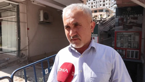 Küçükçekmece’de kentsel dönüşümde çökme