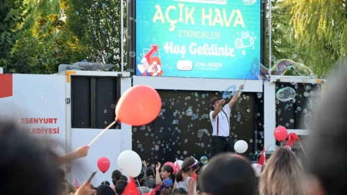 Esenyurt'ta açık hava etkinliklerine yoğun ilgi
