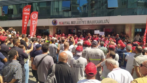 Kartal belediyesi işçileri iş bırakacak