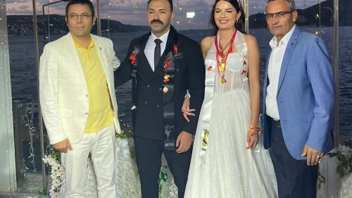 Kaymakam Metehan Güngör ve Özge Aslan'ın mutlu günü