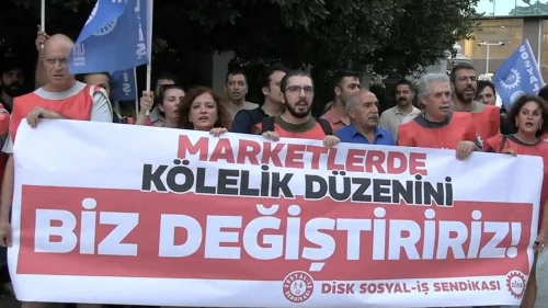 Market çalışanlarından isyan