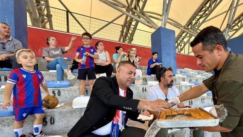Silivrispor'un genç takımına Murat Yıldız'dan tatlı destek