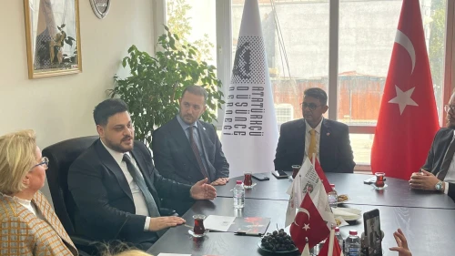 BTP Genel Başkanı Hüseyin Baş'tan ADD'ye ziyaret