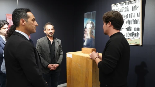 Beylikdüzü'nde “Kopuş” sanatseverlerle buluştu