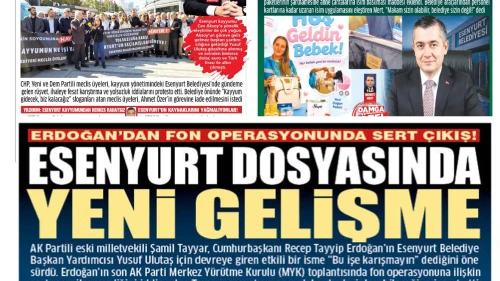 Esenyurt Belediyesi Başkanvekili Can Aksoy görevden alındı