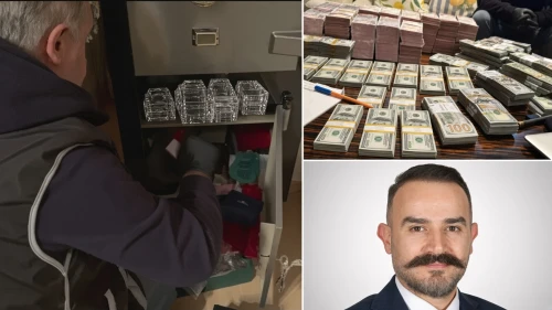 Rüşvet parası ortalığa saçıldı