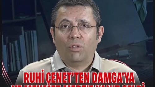 Ruhi Çenet'ten Damga'ya ve Mehmet Mert'e yanıt!