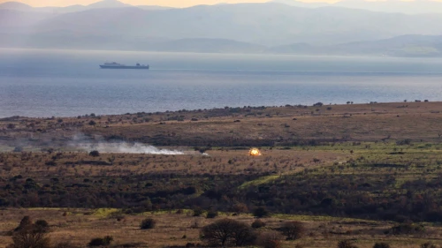 Çanakkale'de tanksavar atışları yapıldı