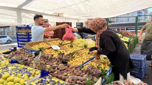 Meyve fiyatları aldı başını gitti