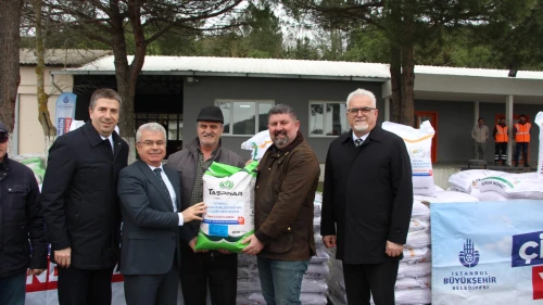 İBB'den çiftçiye hasat desteği