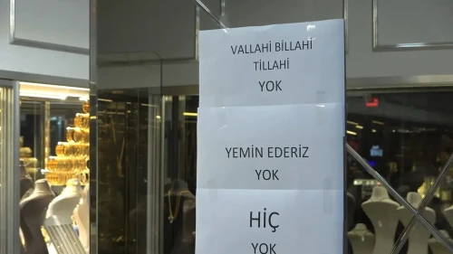 Kuyumcularda altın kalmadı