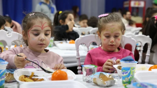 Küçük kalplerin büyük sevinci