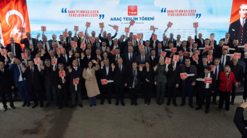 TBB’den 88 belediyeye 90 hizmet aracı desteği