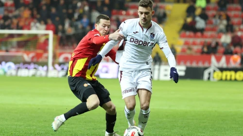 Trabzonspor deplasmanda kazandı, zirve takibini sürdürdü