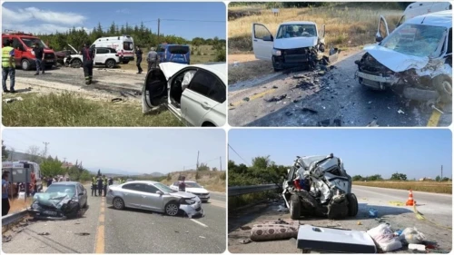 Trafik kazaları yine can yaktı!