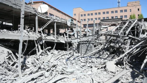 ABD ile İsrail'in saldırılarında 125 bin 630 sivil birim hasar gördü