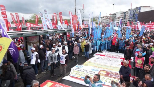 1 Mayıs Emek ve Dayanışma Günü Kadıköy'de kutlandı
