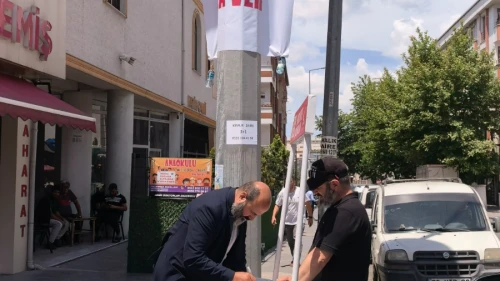 Kemal Aygün baz istasyonunun kaldırılması için imza kampanyası başlattı