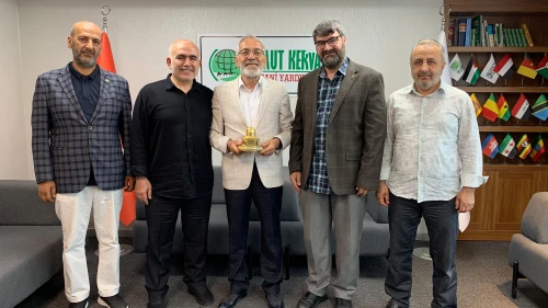 Kader Mahkumları Derneği'nden Umut Kervanı Vakfı'na ziyaret