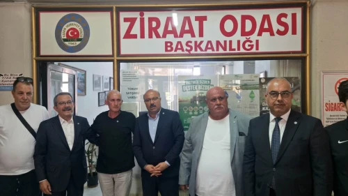İYİ Parti'den Büyükçekmece Ziraat Odası’na ziyaret: Bölge tarımı ve çiftçilerin sorunları ele alındı