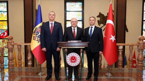Bakan Güler, Moldova heyetiyle bir araya geldi