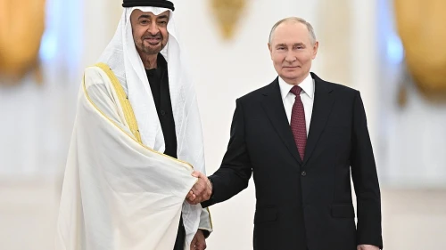 Putin ile Al Nahyan telefonda