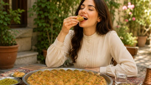Yazın da baklava yenir!