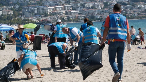Büyükçekmece temizlik yaptı