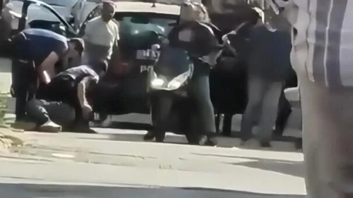 Uyuşturucuyla yakalanınca kaçmaya çalıştılar