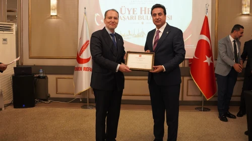 Halis Kahriman’a 1251 Üyelik Çalışmasıyla Birincilik Ödülü
