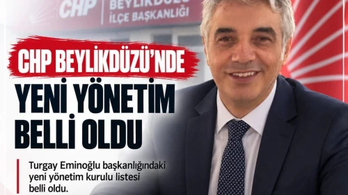 CHP Beylikdüzü’nde yeni yönetim