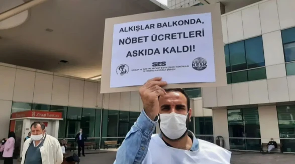 Sağlıkçı dinlenmesin mi!