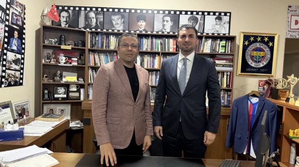 AK Parti Beylikdüzü İlçe Başkanı Mustafa Necati Işık Damga'yı ziyaret etti