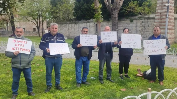 Ağaç AŞ işçileri işini geri istiyor