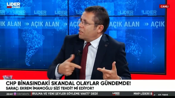 Lider Tv programında konuşan Mert; "CHP'de ciddi bir bölünme var..."
