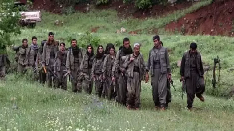 PKK'nın Türkiye'den  ayrılma açıklaması