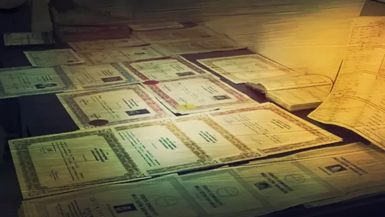 Diploma ehliyet işportaya düştü!