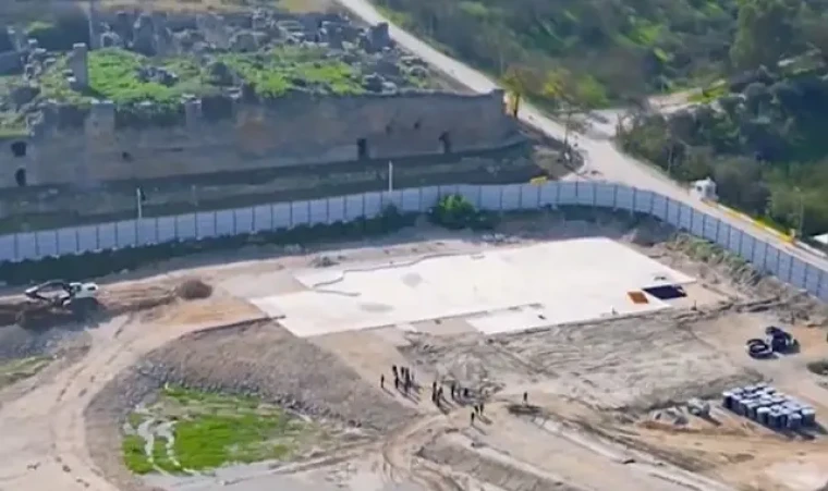 Mirasın kalbine beton