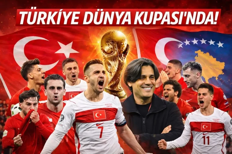 Bizim çocuklar tek golle Dünya’ya döndü