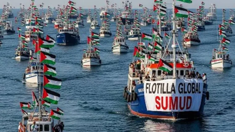 Yardım teknesine savaş gemisi