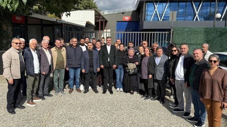 Bulut, mağdur işçilerin yanında