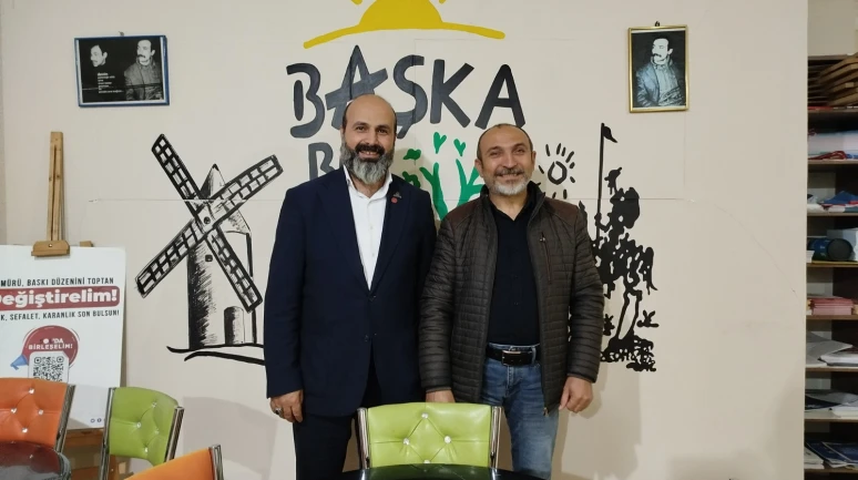 Esenyurt'ta Saadet Partili İlçe Başkanı Aygün'den SOL Parti'ye ziyaret