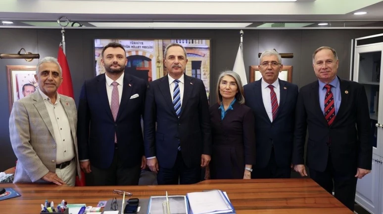 İBB Meclis üyelerinden İstanbul Esnaf ve Sanatkarlar Odaları Birliği'ne ziyaret