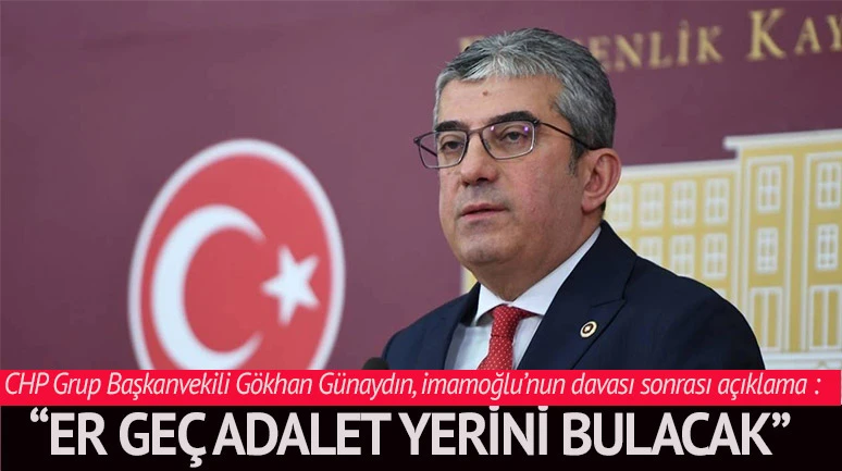 CHP Grup Başkanvekili Ekrem Günaydın, duruşma sonrası ortada bir kumpas olduğunu söyledi