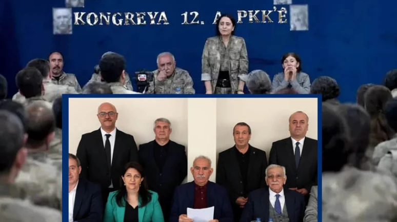 Terör örgütü Pkk, silahları bıraktığını açıkladı.