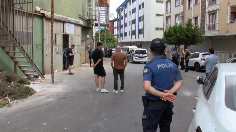 Ümraniye'de yük asansörü düştü